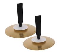 ERINGOGO Platillos Militares de Metal Portátiles Pequeño Instrumento de Percusión para Interpretación Programa de Música Escolar Ensayos de Bandas