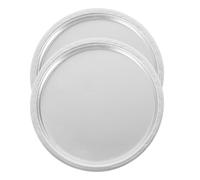 ERINGOGO Plato de Aluminio para Báscula Electrónica Bandeja de Pesaje para Joyas y Objetos Pequeños Accesorio para Básculas Digitales Bandeja de Repuesto Lisa y Duradera para Uso