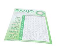 ERINGOGO Póster Grande De Banjo Para Principiantes Tabla Portátil Práctica Profesional Adecuado Para Aprendizaje Musical En Casa
