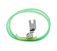 ERINGOGO Presser Foot con Doble Rodillo Reemplazable y Duradero para Máquina de Coser Profesional para Patchwork y Bordado Compatible con Prensatelas con Rodillo y Uso Costura Manual