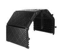 ERINGOGO Protector Insonorizante Plegable Para Micrófono, Aislamiento Acústico Para Grabación Profesional, Accesorio De Espuma Absorbente De Sonido, Reducción De Reflejos Para Estudio y Transmisión