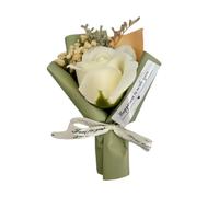 ERINGOGO Ramo De Flores Secas Naturales Mini Decorativo para Bodas y Celebraciones para Decoración De Interiores y Fotografía Estilo Rustic Chic