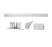 ERINGOGO Regla de Acción de Cuerdas de Inoxidable para Medir Espaciado de Cuerdas de Guitarra Eléctrica Medidor de Altura de Puente para Guitarra