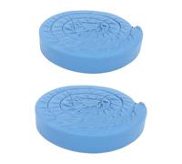 ERINGOGO Relleno de Huecos para Cama Individual 2 Piezas, Inserto para Grieta de Cama Tamaño 79 en Color Azul Claro, Cubierta para Huecos de Colchón y Cabecero, Protección para Espacios