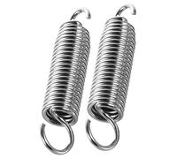 ERINGOGO Resorte De Pedal Del Bombo De Batería 2 Unidades Acero Inoxidable Muelle De Tensión Compatible Pedal De Patada Para Instrumento De Percusión