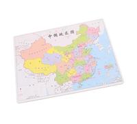 ERINGOGO Rompecabezas Político de China Educativo Infantil Interactivo para Adolescentes Juguete Didáctico Portátil para Aprendizaje Geográfico y Desarrollo Cognitivo