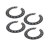 ERINGOGO Rosetas Decorativas Para Guitarra Acústica Clásicas 4 Piezas Diámetro Interior 94 Mm Pegatinas Para Orificio De Sonido Accesorios De Incrustación Para Guitarra Folk