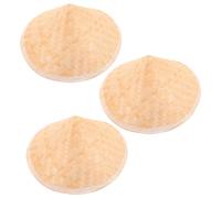 ERINGOGO Sombreros Cónicos de Paja para 3 Piezas 30 CM Sombrero Asiático Tejido a Mano Ligero y Transpirable Adecuado para Fiestas DIY Cosplay Oriental y Actividades al Aire Libre