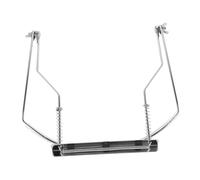 ERINGOGO Soporte Ajustable para Armónica de 10 Orificios, Soporte de Mástil de Metal Resistente y Duradero Diseño Colgante para Músicos en Presentaciones y Ensayos
