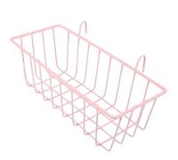 ERINGOGO Soporte Comedero Colgante para Conejos en Jaula, Alimentador Metálico para Heno Gancho, Práctico Comedero para Conejos Pequeños, Color Rosa, Fácil de Limpiar y Duradero