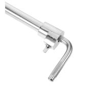 ERINGOGO Soporte Doble Metálico para Cencerro de Batería Pinza Resistente para Aro de Bombo Accesorio Ligero de Percusión Compatible con Kits de Batería