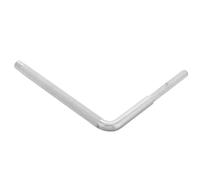 ERINGOGO Soporte Metálico en L para Montaje de Cencerro, Varilla Ajustable para Batería, Accesorio de Percusión Resistente para Configuraciones Versátiles y Uso Profesional