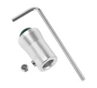 ERINGOGO Soporte para Diapasón de Cristal 12mm Verde Jade, Base Estable Antideslizante para Meditación y Yoga, Accesorio para Pies de Diapasón Adecuado en Hogar y Terapia Sonora