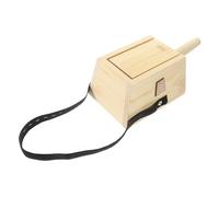 ERINGOGO Soporte Para Moxibustión Caja De Madera y Mango Sin Pintura, Dispositivo Para Quemar Ajenjo, Herramienta Para Masaje Corporal y Cuidado Hogar