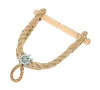 ERINGOGO Soporte para Papel Higiénico de Pared Estilo Mediterráneo Diseño Náutico sin Taladro Decorativo y Funcional para Baños y Cocinas para Orden y Estilo Espacios Modernos