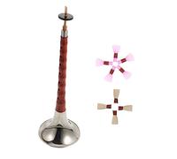 ERINGOGO Suona Étnico De Palisandro Rojo Llave Principiantes, Instrumento Musical De Viento Profesional Portátil y Liviano, Adecuado Para Entrenamiento De Coordinación Mano-cerebro