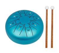 ERINGOGO Tambor De Lengüeta Instrumento Musical De Bolsillo Diseño Único Madera y Aleación Titanio