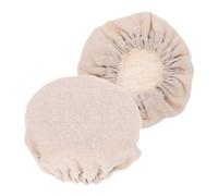 ERINGOGO Tapa De Tela Para Frasco De Cocina, Cubierta Protectora Para Tarros De Vidrio, Repuesto 2 Unidades, Material Textil Resistente, Reutilizable Para Conservación Hogar y Camping