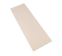 ERINGOGO Tapete de Maquillaje para Tocador 40X120 CM Protector de Mesa Antideslizante, Base de Vellón Grueso Beige, Adecuado para Rituales de Belleza Hogar