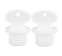 ERINGOGO Tapones de Plástico para Bolsas de Agua Caliente, Pequeños, 2 Unidades, Sellado Seguro, Compatibles Bolsas Estándar, Ideales para Terapias de Calor y Frío en Salud y Hogar