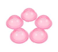 ERINGOGO Tapones para Tubo de Jaula de Hámster 5 Piezas, Accesorios de Plástico Seguros, Tamaño Estándar, para Túneles y Laberintos de Mascotas Pequeños, Uso en Jaulas y Exterior, Adecuado