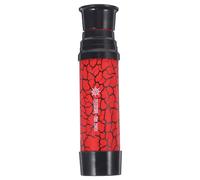 ERINGOGO Telescopio Monocular para Multifunción, Accesorio Pirata Retráctil 1 Pieza, Monocular Acrílico Pequeño Rojo Grietas, Juguete Educativo para Exploración y Aventura Infantil