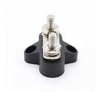 ERINGOGO Terminal de Distribución de Energía Doble Coche y Barco Base de Nylon Reforzado con Resistente para Camiones y Autocaravanas