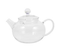 ERINGOGO Tetera de Vidrio Transparente con Filtro Integrado para Té Suelto Resistente y Ligera para Hogar y Oficina Diseño Ergonómico para Fácil Manejo