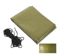 ERINGOGO Tienda de Campaña de Emergencia Plegable de Aluminio Pet Manta Térmica Aislante y Resistente al Viento para Acampar y Senderismo Refugio Compacto y Ligero para Supervivencia al