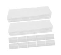 ERINGOGO Toallas de Mano de Papel Desechables 200 Unidades Triple Pliegue Absorbentes Blancas para Baño Cocina Oficina Eventos Higiénicas para Invitados