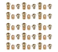 ERINGOGO Topes de Cable de Acelerador y Freno para Mini Atv y Quad 6X6 MM Tornillos de Fijación de Cobre 30 Piezas Accesorios Metálicos para Motocross y Vehículos Todoterreno de