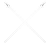 ERINGOGO Varillas Acrílicas Transparentes para Persianas 2 Piezas 30 CM Barra de Palanca para Ajuste de Tensión en Habitaciones y Salones