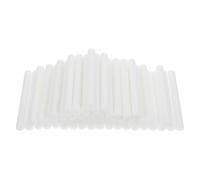 ERINGOGO Varillas Difusoras de Algodón para Humidificador 50 Unidades 10X100Mm Blancas Filtro Absorbente Compatible Aceites Esenciales Repuesto para Mini Humidificador y Difusor