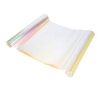 ERINGOGO Vinilo Adhesivo para Faros de Coche 30X210 CM Lámina Tintada de PVC Transparente Iridiscente Película Protectora Resistente a UV y Clima para Luces Delanteras y Traseras de