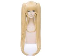 Eriri Spencer Sawamura Sintético Rubio Dorado Long Chip Colas de Caballo Extraíble Cosplay Peluca Saenai Heroine no Sodatekata