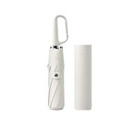 erised's bifrost Paraguas de Viaje Plegable Vogue Compacto con Mosquetón/8 Varillas/sol lluvia/Protección uv/Mochila Pequeña de Viaje/Portátil/Mujeres y Hombre