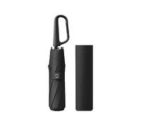 erised's bifrost Paraguas de Viaje Plegable Vogue Compacto con Mosquetón/8 Varillas/sol lluvia/Protección uv/Mochila Pequeña de Viaje/Portátil/Mujeres y Hombre