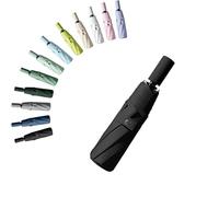 erised's bifrost Pieghevole da Viaggio Ombrello Compatto Apertura/Chiusura Automatica Maniglia Strato di rivestimento 8 Stecche/Anti UV UPF 50 golf portatile/Sole/Uomini Donne Bambini