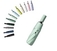 erised's bifrost Pieghevole da Viaggio Ombrello Compatto Apertura/Chiusura Automatica Maniglia Strato di rivestimento 8 Stecche/Anti UV UPF 50 golf portatile/Sole/Uomini Donne Bambini