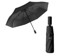 erised's bifrost Portátil Paraguas plegable de viaje Mango de apertura/cierre automático Capa de revestimiento/Protección UV anti UPF 50 99,9% compacto Paraguas de golf Hombres Mujeres Niños