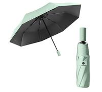 erised's bifrost Portátil Paraguas plegable de viaje Mango de apertura/cierre automático Capa de revestimiento/Protección UV anti UPF 50 99,9% compacto Paraguas de golf Hombres Mujeres Niños