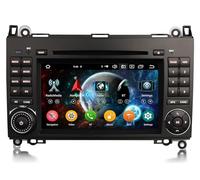 erisin [4+64GB] 8 Core Android 14 Car Stereo Autoradio para Mercedes Clase A/B W169 W245 Sprinter Viano VW Crafter Soporte Carplay GPS Sat Nav DSP Bluetooth 5.0 WiFi Canbus DVD Pantalla táctil