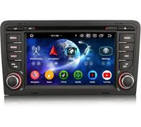 Erisin 64GB Android 16 Radio Coche Bluetooth CD para Audi A3 S3 RS3 RNSE-PU