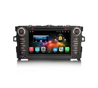 Erisin 7 Pulgadas 8 Núcleos Android 14 GPS Navegación Estéreo de Automóvil DVD Reproductor para Toyota Auris Apoyo Pantalla táctil IPS Wireless CarPlay Android Auto Bluetooth CD WiFi DSP DAB+ 64GB ROM