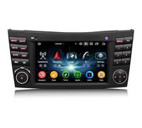 erisin 7 Pulgadas 8 núcleos Android 14 Radio Coche GPS Navegador para Mercedes CLS/E-Class W211 W219 Carplay DSP Bluetooth 5.0 IPS Pantalla táctil WiFi SWC Dab+ GPS