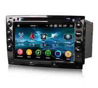 erisin 8-Core 4GB+64GB Android 13 Radio Coche Bluetooth GPS Navegación para Renault Megane 2 CarPlay WiFi Bluetooth 5.0 DSP Canbus SWC GPS DVD FM Radio Pantalla táctil Estéreo Navegador