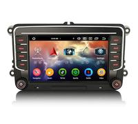 erisin 8-Core 4GB+64GB Android 14 Autoradio Sat Nav para VW Polo Golf 5/6 Tiguan Passat Touran T5 Seat Leon Skoda Fabia Superb CarPlay WiFi Bluetooth DSP Canbus SWC RDS