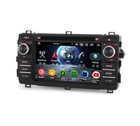 Erisin 8-Core 4GB+64GB Android 14 GPS Navegación Radio Coche Bluetooth para Toyota Auris 2 E180 Hybrid Touring Sports 7" IPS Pantalla táctil Soporte Inalámbrico CarPlay Android Auto DSP WiFi Dab+ DVD