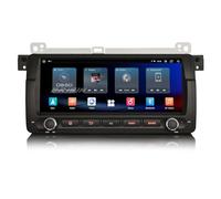 Erisin 8-Core 8.8 Pulgadas Android 12 GPS Navegación Estéreo de Automóvil Reproductor para BMW Serie 3 E46 Rover 75 M3 MG ZT Soporte CarPlay Android Auto DSP BT WiFi Dab+ IPS DVR 4GB RAM+ 64GB ROM
