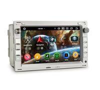 Erisin 8-Core Android 13 4GB+64GB GPS Navegación Radio Coche Bluetooth Autoradio para VW Passat B5 Golf 4 Sharan Polo Lupo T5 Skoda Octavia Seat Ibiza 6L IPS CarPlay Android Auto WiFi Dab+ CANBUS DSP